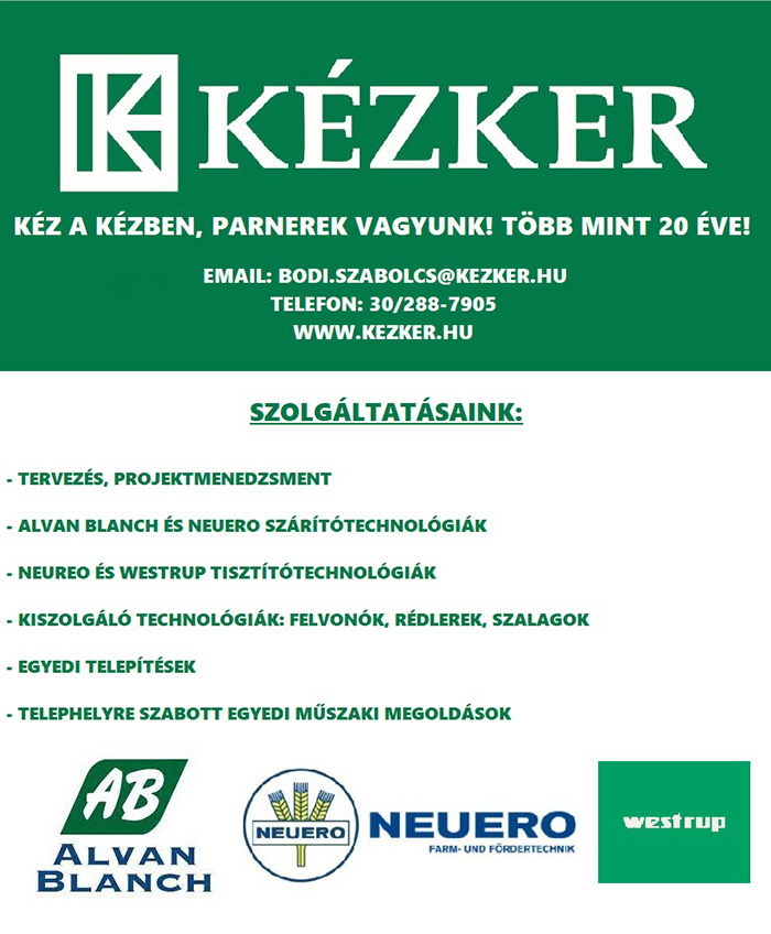 Kézker Kft. hirdetés
